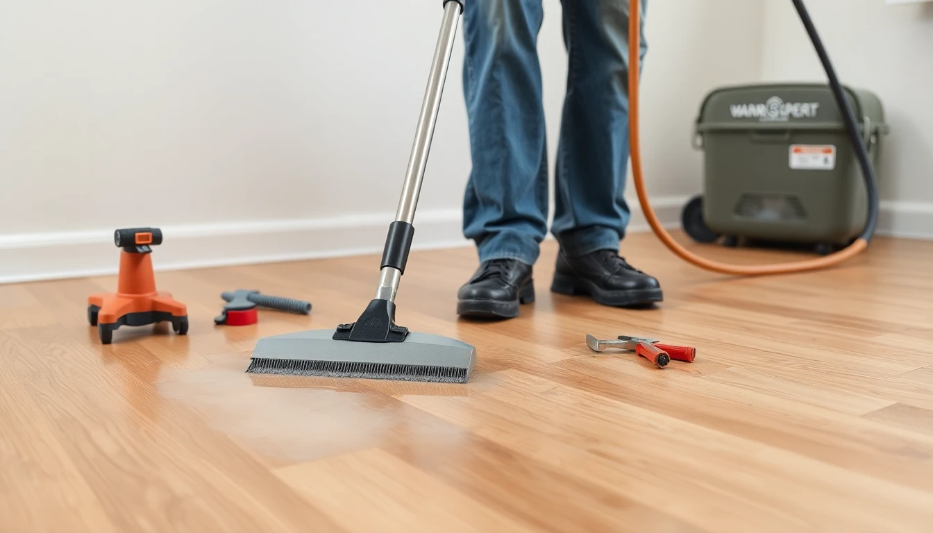 Hardwood Floor Water Damage Restoration