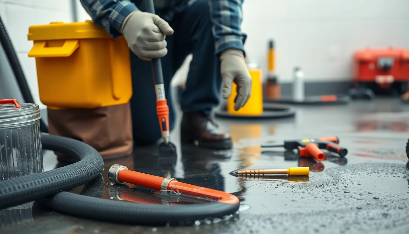 Sewage Backup Cleanup